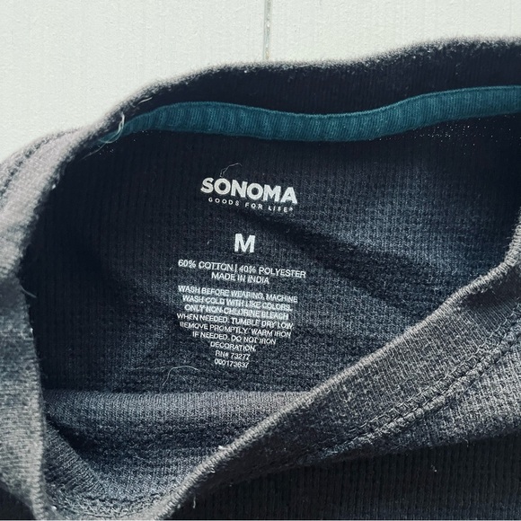 SONOMA Goods For Life | Boys Medium Thermal Long Sleeve Shirts in Green & Black - Picture 3 of 7